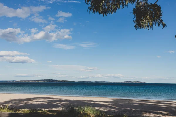 Prístina Vista Serena Playa Hobart Del Sur Kingstome Beach Una — Foto de Stock