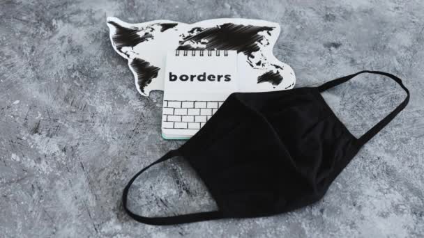 Borders 텍스트 마스크가 Borders — 비디오