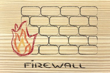 komik güvenlik duvarı tasarımı ve Internet güvenliği