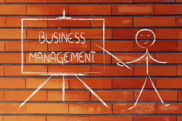 Leren over business management — Stockfoto