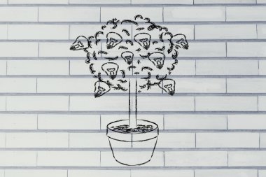 potansiyel, yetenek, fikirlerinizi yetiştirmek