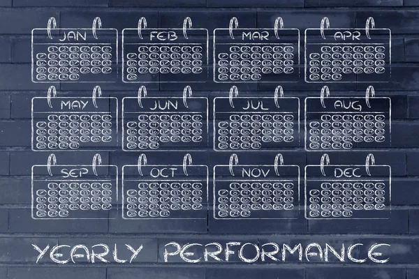 Calendar for planning — Stock Photo, Image