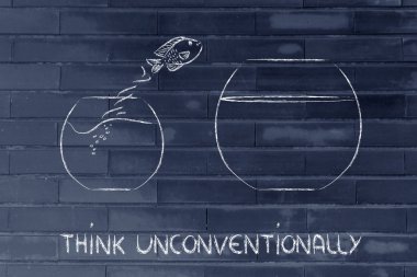 iş görme: unconventionally, balık büyük bir atlama düşünüyorum