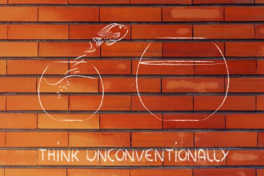 iş görme: unconventionally, balık büyük bir atlama düşünüyorum