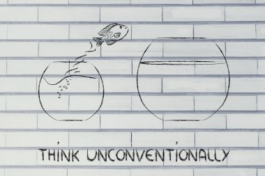 iş görme: unconventionally, balık büyük bir atlama düşünüyorum