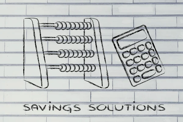 Funny way to plan savings or set a budget — Stock Photo, Image