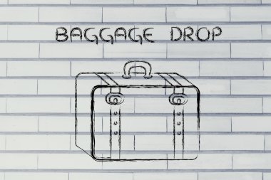 seyahat endüstrisinin: Bagaj damla