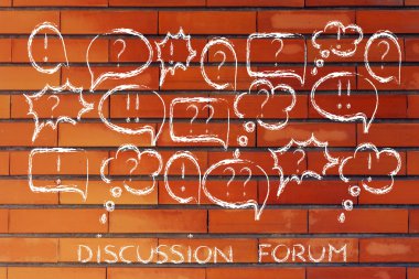 internet forumları ve çevrimiçi tartışmalar