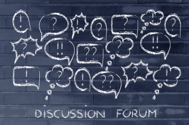 internet forumları ve çevrimiçi tartışmalar