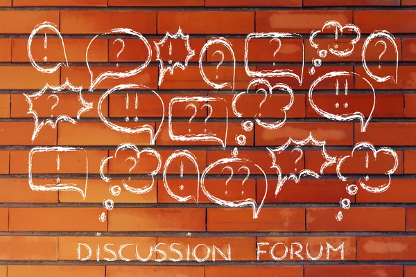 internet forumları ve çevrimiçi tartışmalar