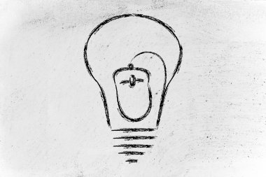 ampul, İnovasyon kavramı içinde bilgisayar fare