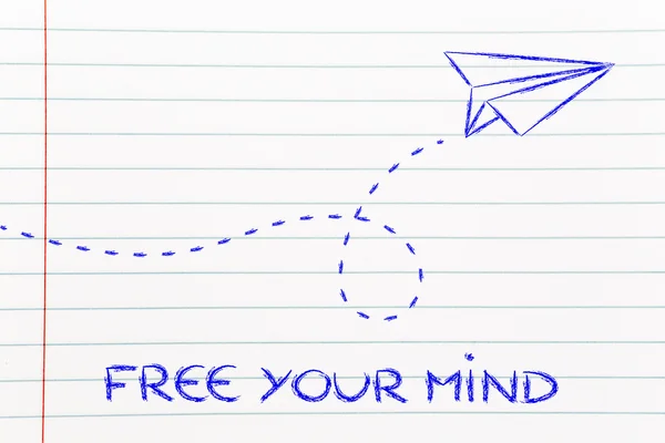 Business vision: free your mind — Stock Photo, Image