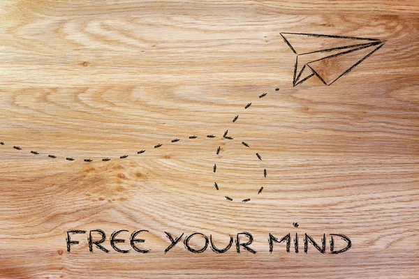 Business vision: free your mind — Stock Photo, Image