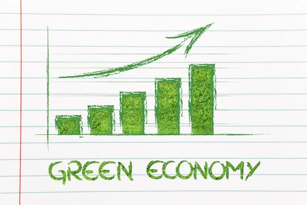 La montée de l'économie verte — Photo
