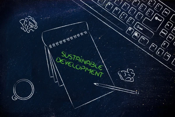 klavye, kahve ve iş belgeleri hakkında yenilenebilir olan Resepsiyon