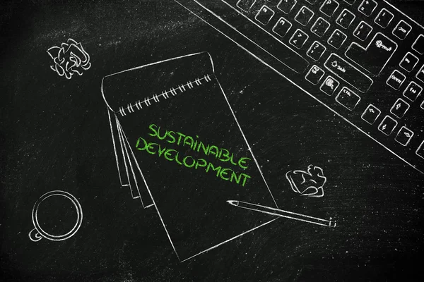 klavye, kahve ve iş belgeleri hakkında yenilenebilir olan Resepsiyon