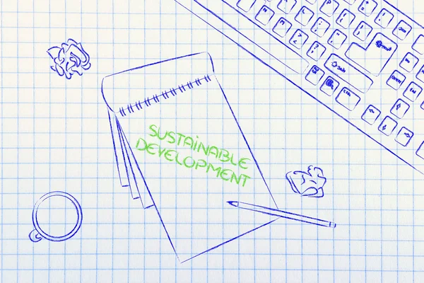 klavye, kahve ve iş belgeleri hakkında yenilenebilir olan Resepsiyon