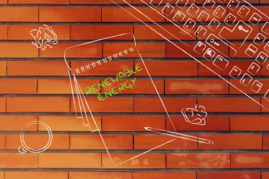 klavye, kahve ve iş belgeleri hakkında yenilenebilir olan Resepsiyon