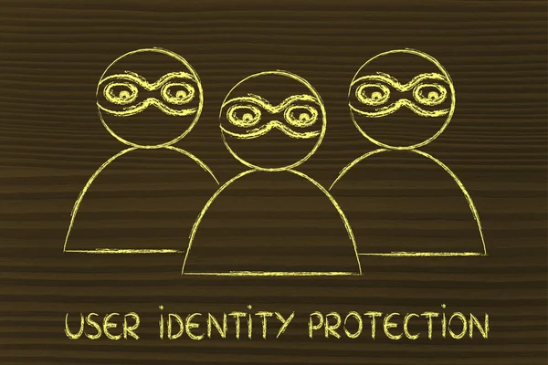 Sécurité internet et utilisateurs anonymes — Photo