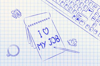 Ben işimi seviyorum diyerek belgeleri