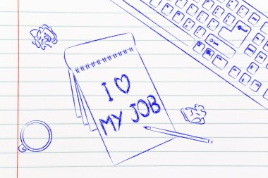 Ben işimi seviyorum diyerek belgeleri