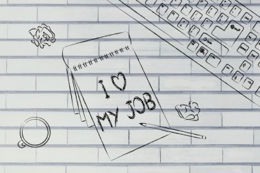 Ben işimi seviyorum diyerek belgeleri