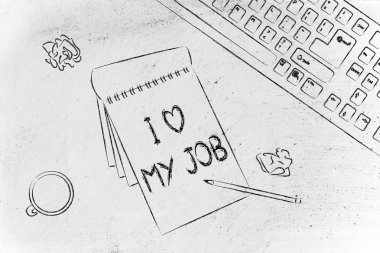 Ben işimi seviyorum diyerek belgeleri