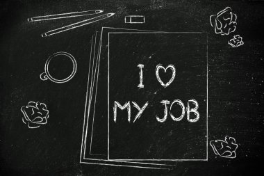 Ben işimi seviyorum diyerek belgeleri