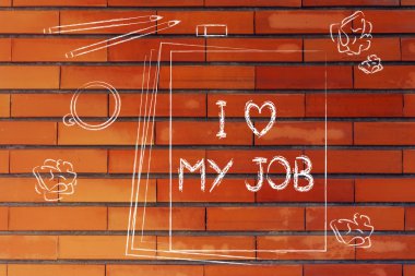 Ben işimi seviyorum diyerek belgeleri