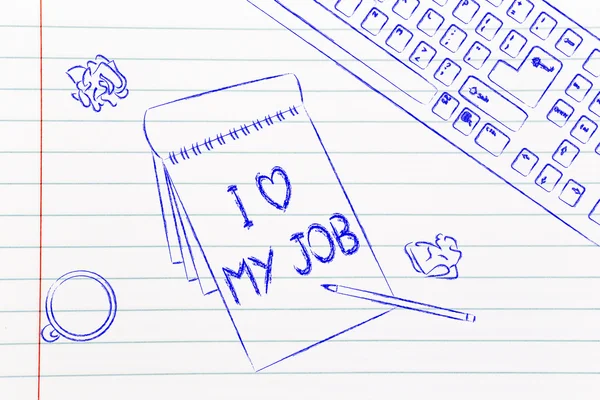 Ben işimi seviyorum diyerek belgeleri