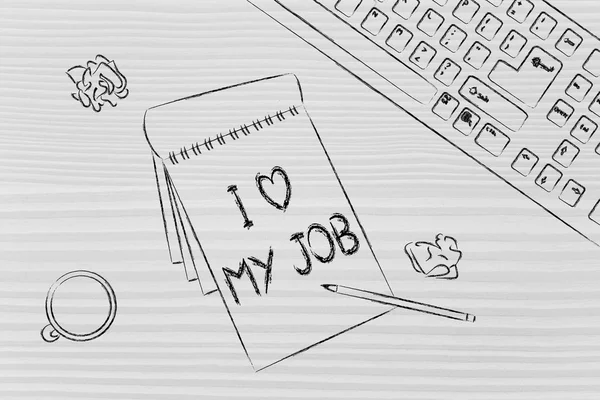 Ben işimi seviyorum diyerek belgeleri