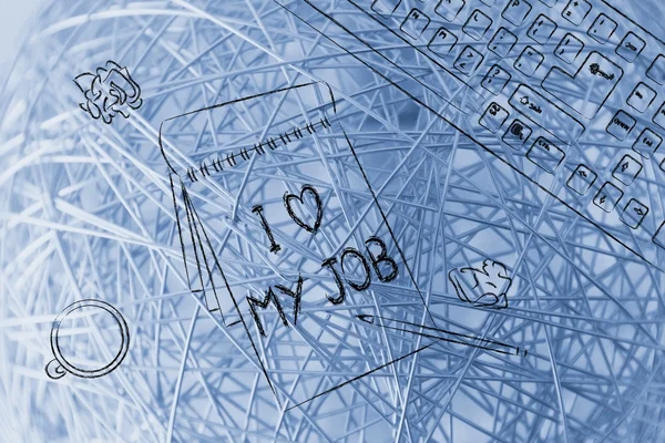 Ben işimi seviyorum diyerek belgeleri