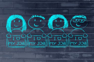 İnsanlar holding panelleri