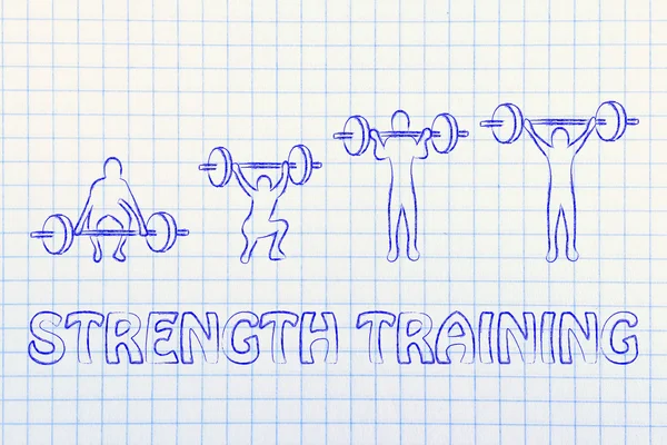 Fitness i treningu siłowego — Zdjęcie stockowe