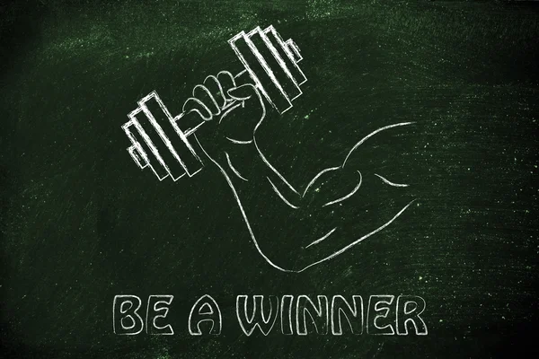 Be a winner — Stock Photo, Image