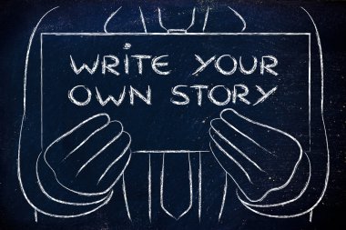 İş adamı holding işareti