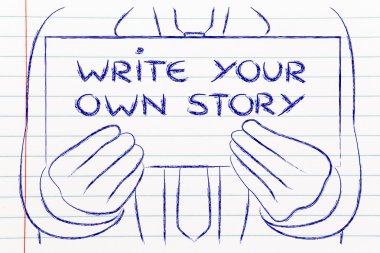 İş adamı holding işareti