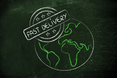 5 yıldız hızlı teslimat damga dünya