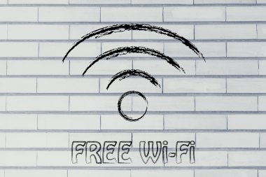 Wi-Fi sinyal simgesinin resmi