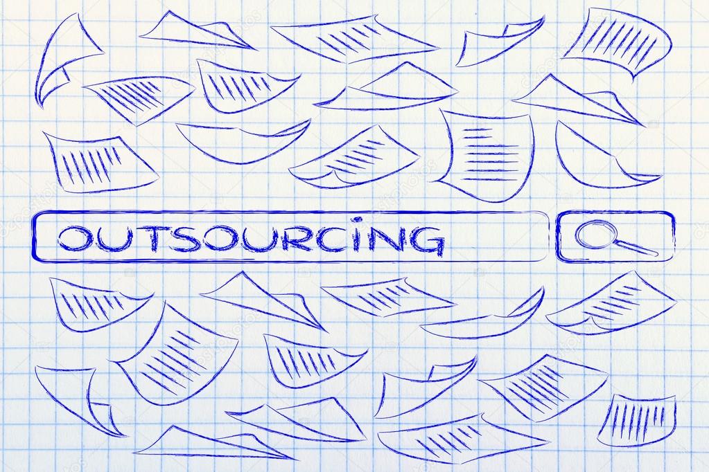 Researching about outsourcing practices