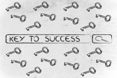 Arama motoru çubuğu ile başarının anahtarı bulma ile ilgili Etiketler