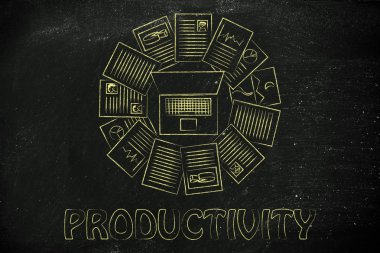 Yoğun program ve verimlilik