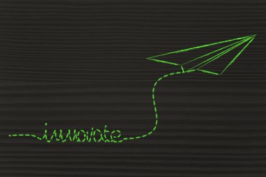 İş görme illüstrasyon