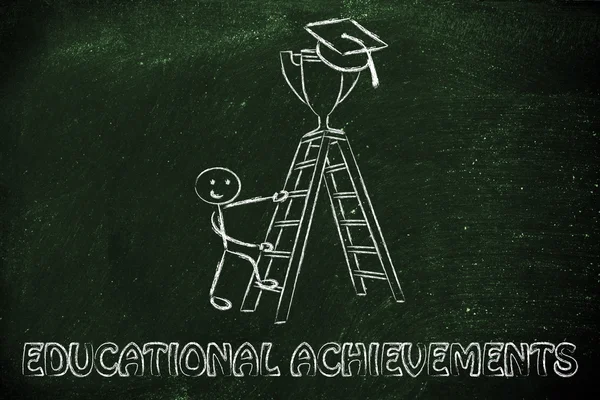 Educational achievements illustration — Stock Photo, Image