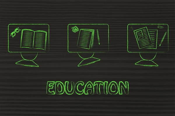 School and education illustration