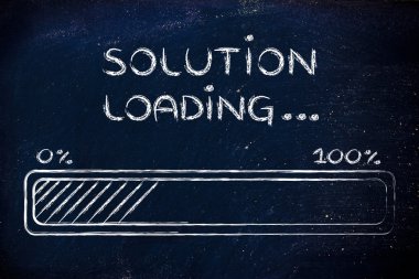 komik ilerleme çubuğu çözüm yükleme ile