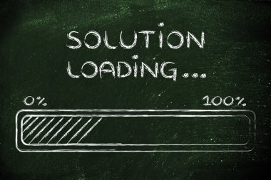 komik ilerleme çubuğu çözüm yükleme ile