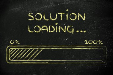 komik ilerleme çubuğu çözüm yükleme ile