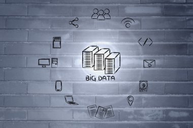 sunucuları ve flare ile büyük veri unsurları