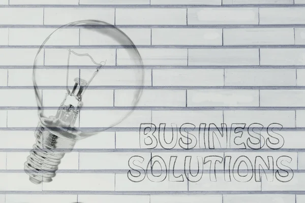 Brilliant ideas for business solutions — 图库照片